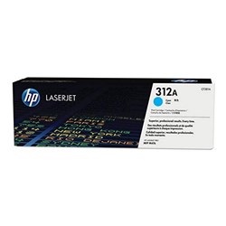 HP No 312A TONER CARTRIDGE CYAN 2700PG app
