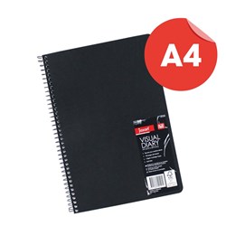 Jasart 602 Visual Diary A4 110gsm Single Wire 120 Page