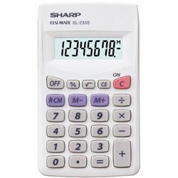 Sharp EL233B Pocket Calculator 8 Digit