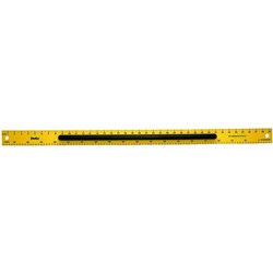 Helix Whiteboard 1 Metre Ruler Magnetic Imperial/Metric 3 part construction-2 handles