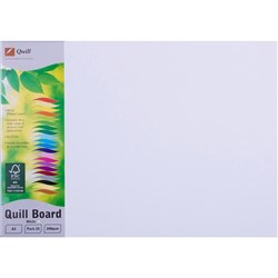 Quill Board A3 200gsm White Pack of 25