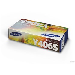 SAMSUNG CLTY406S TONER CART YELLOW