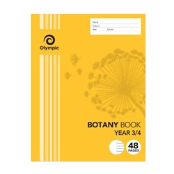 OLYMPIC EXERCISE BOOK T2Y34 48Pg BOTANY YEAR 3/4 225mm x 175mm