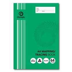 Olympic Mapping Tracing Book MT64 A4 64 Pages