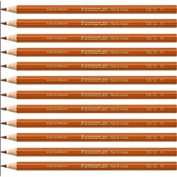 Staedtler 126 Noris Pencils Brown Box of 12 Maxi Learner