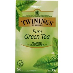 Twinings Pure Green Tea Bags Box Of 50