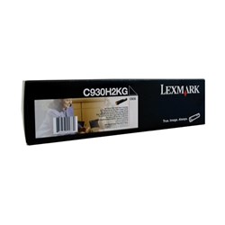 Lexmark C930H2K Toner Cartridge High yield Black