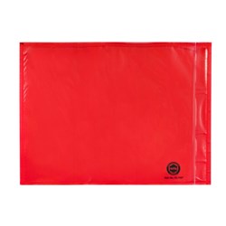 Marbig Professional Packaging Envelope 175 x 235mm Adhesive Plain Red Box of 1000
