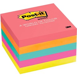 Post-it 654-5AN Notes 76 x 76mm Poptimistic Pack of 5