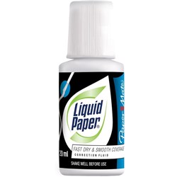 Paper Mate Liquid Paper Correction Fluid 20ml