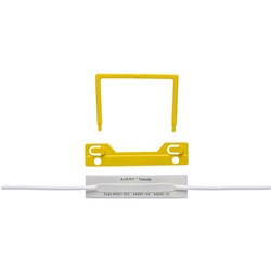 Avery Tubeclip File Fastener Complete Yellow Box of 100