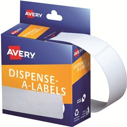 Avery Removable Dispenser Labels 101x24mm Rectangle