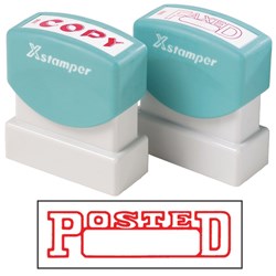 XStamper Stamp CX-BN 1211Posted/Date Red