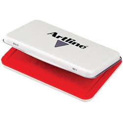 Artline Premium Stamp Pad EHJ3 No.1 Red