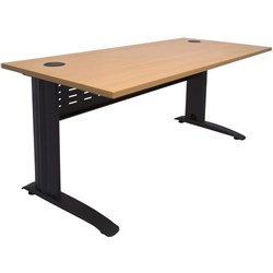 Rapidline Rapid Span Straight Desk 1800W x 700D x 730mmH Beech/Black
