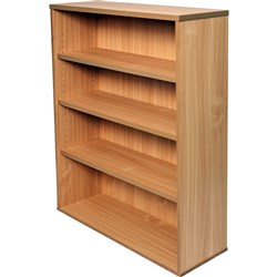 Rapidline Rapid Span Bookcase 3 Adjustable Shelves 900Wx315Dx1200mmH Beech