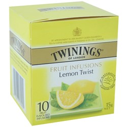 Twinings Lemon Twist Tea Pack Of 10