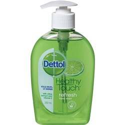 Dettol Antibac Refresh 250ml Lemon Lime Pump