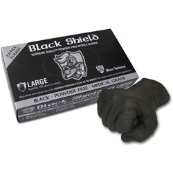 Black Rocket® Nitrile Disposable Gloves XX Large Latex & Powder Free Pk of 100