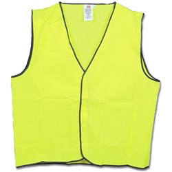 Maxisafe Hi-Vis Day Safety Vest Yellow Medium