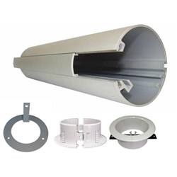 Rapidline Power Pole Kit Desk To Ceiling 2.1M High + 5M Lead and Starter Socket