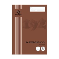 Olympic Stripe Exercise E819 Book A4 192 Page