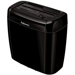 Fellowes Powershred® LX10 Cross-Cut Shredder Black