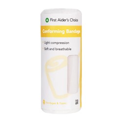 First Aider's Choice Conforming Bandage 7.5cm White