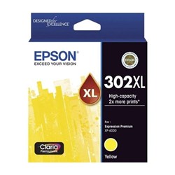 Epson 302 HY Ink Cartridge Yellow