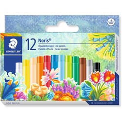 Staedtler Noris Oil Pastels Assorted Pack of 12