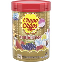 Chupa Chups Lollipops Tub of 100