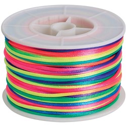 Zart Bracelet Cord 50x2mm Rainbow