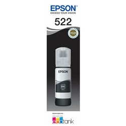 Epson T522 EcoTank Bottle Black C13T00M192