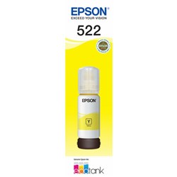 Epson T522 EcoTank Bottle Yellow C13T00M492