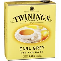 Twinings Earl Grey Tea Bags Box of 100