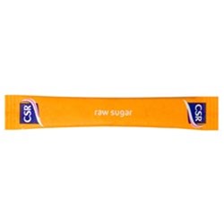 CSR Raw Sugar Sticks Box of 2000 Individual Sticks