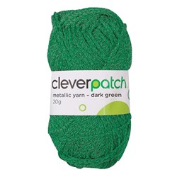 Metallic Yarn - Green - 20g