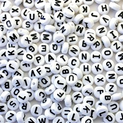 Alphabet Pony Beads - 150g Pack