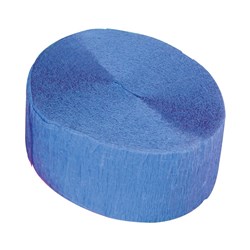 Crepe Streamer - Dark Blue - 24 Metres
