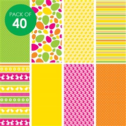 Easter Craft Paper - Pack of 40