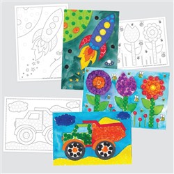 CleverPatch Easy Painters Blackline Masters - Pack of 10