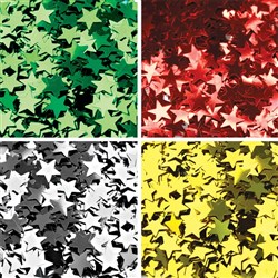 Glitter Star Sequins - Set of 4 Colours