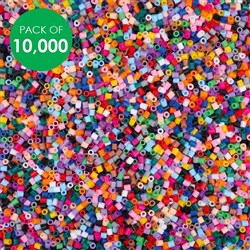 Iron Beads - Multi - Pack of 10000