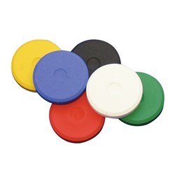 CleverPatch Tempera Paint Refill Discs - Bright Colours - Pack of 6
