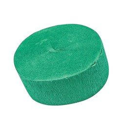 Crepe Streamer - Dark Green - 24 Metres