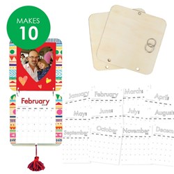 Wooden Hanging Calendars Bumper Pack