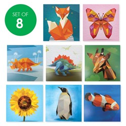 Sticker By Numbers - Set of 8 Designs