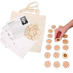 Indigenous Designed Wooden Memory Game Kit