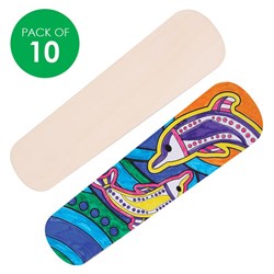 Wooden Message Sticks - Pack of 10
