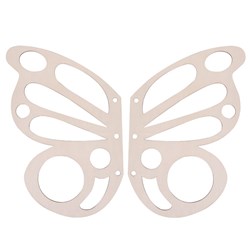 Large Wooden Butterfly Wings